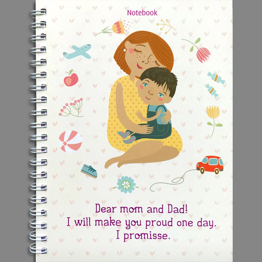 Notebook - Gia Đình Thân Yêu: Dear Mom And Dad!