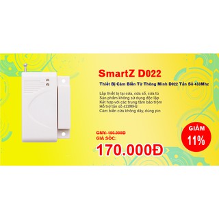 Cảm Biến Từ Thông Minh D022 Tần Số 433Mhz
