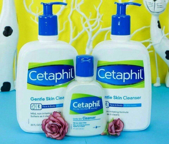 {Date 2023]-Sữa rửa mặt Cetaphil nguyên bộ 3 chai của Canada