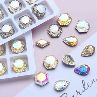 Đá khối nail trang trí móng