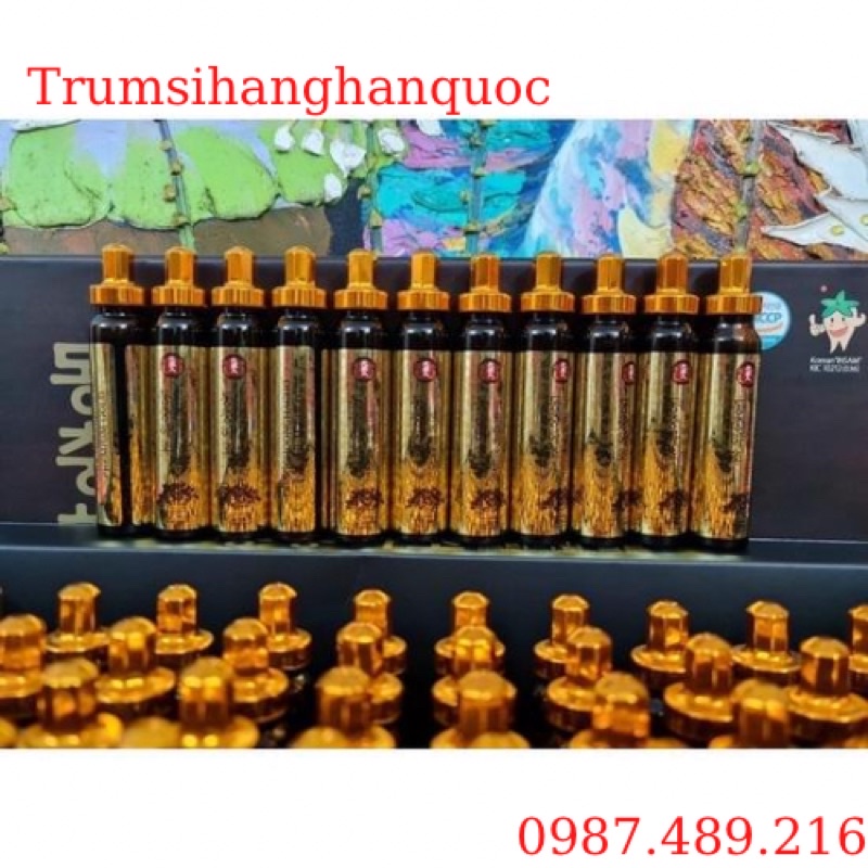 [Có Túi Quai Xách San Trọng][Mẫu Mới 2022]Tinh Chất Đông Trùng Hạ Thảo Hàn Quốc, Hộp 60 Tuýp