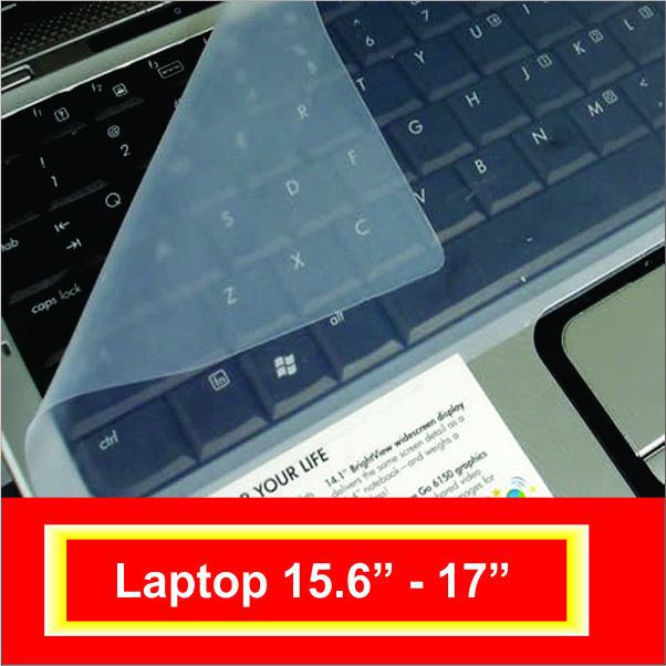 Miếng Lót Bàn Phím Silicon Cho Laptop 15.6 -17 inch, Chống Bụi, Chất Lỏng CH