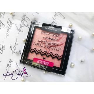 💕 Phấn má Wet N Wild Color Icon Baked Blush #36251 - Don’t Flutter Yourself 💕