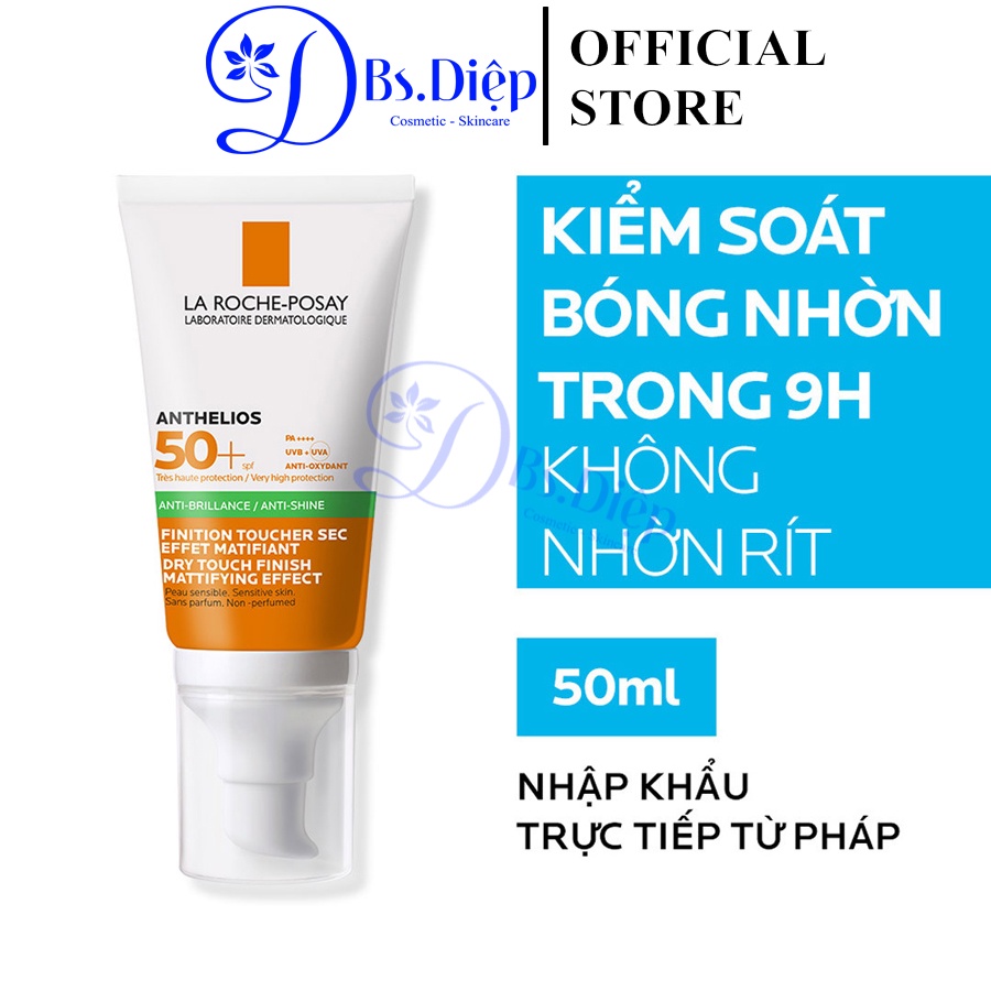 Kem Gel và Sữa Chống Nắng  La Roche - Posay Anthelios cho mọi loại da SPF50+ 50ml