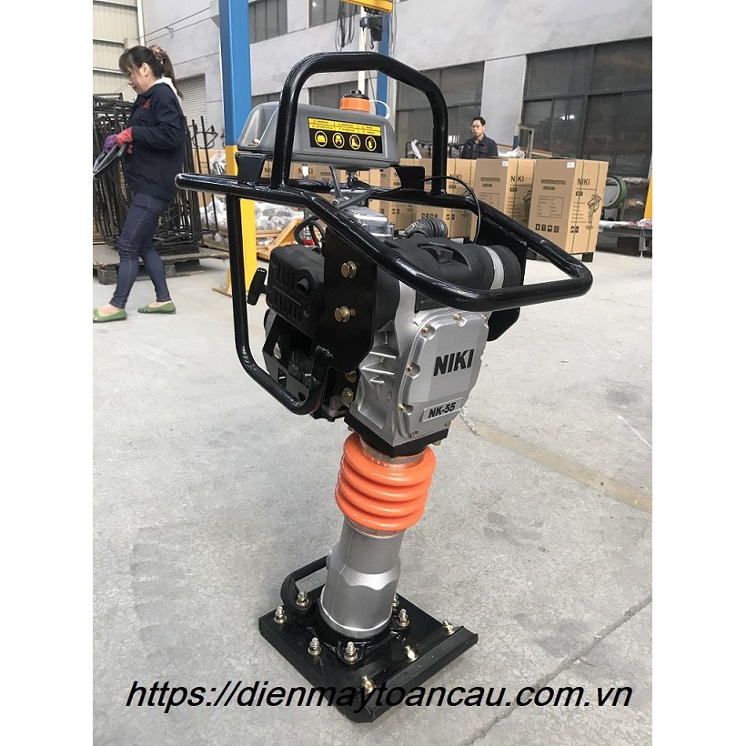 Máy đầm cóc chạy xăng Niki NK55