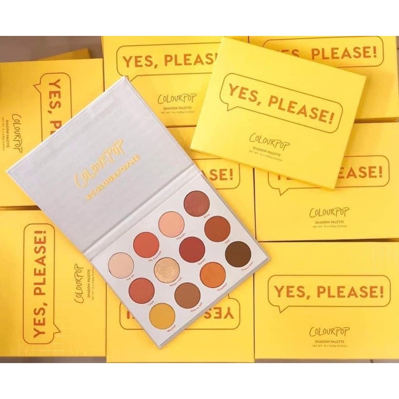 Bảng mắt Yes please eyeshadow palette - colourpop
