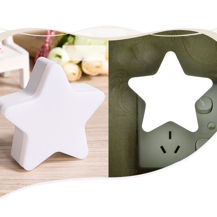 Đèn ngủ cảm ứng bóng led cảm biến ánh sáng tự động bật tắt hình dễ thương cắm điện trực tiếp, đèn decor phòng ngủ - ĐÈN