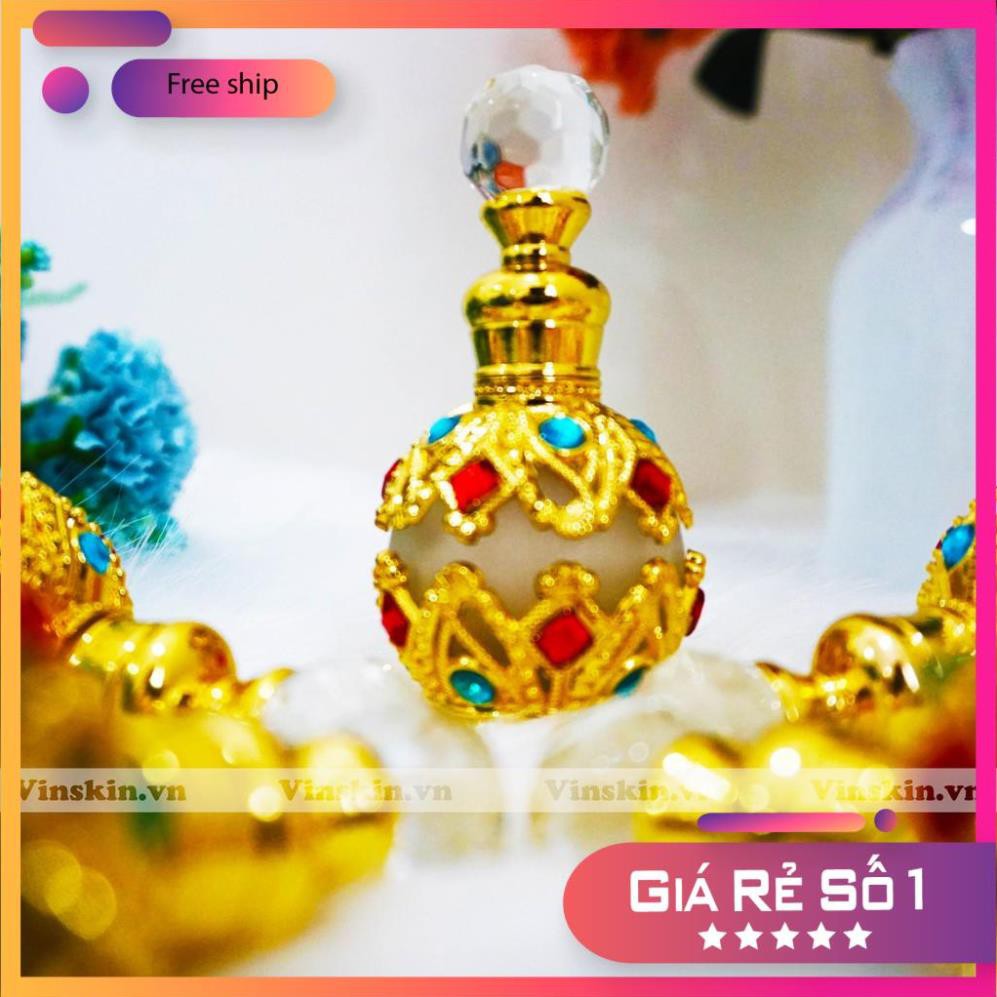 ⚡ 𝐆𝐈𝐀́ 𝐒𝐈𝐄̂𝐔 𝐑𝐄̉ ⚡ Tinh Dầu Nước Hoa Dubai Thiết Kế Mẫu Đá Tròn 15ml | BigBuy360 - bigbuy360.vn