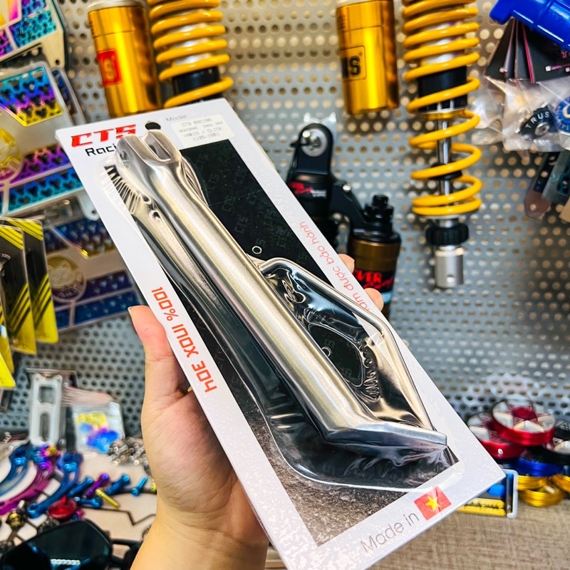 [Chính hãng CTS] Chống Nghiêng Inox 304 gắn xe Vario 🇹🇭🇹🇭