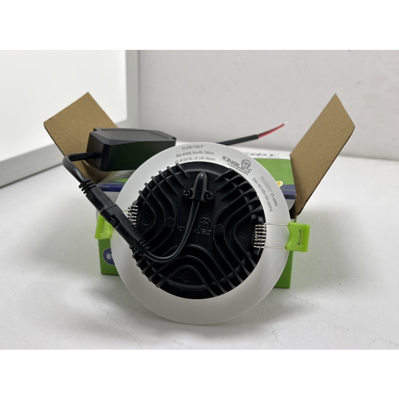 Đèn led âm trần 8W D90,Kingled RUBY DL Series, Công suất 6w 8w 12w.