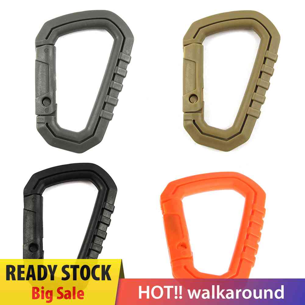 Móc Khóa Carabiner Chữ D Tiện Lợi Cho Dã Ngoại