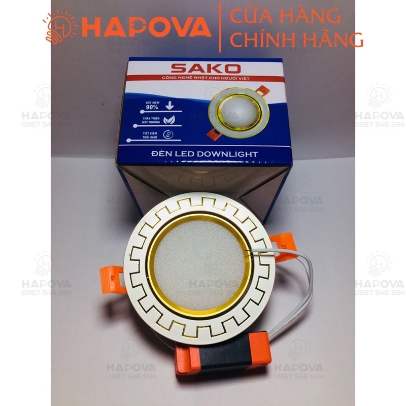 Đèn led âm trần HAPOVA YUMI MD 88