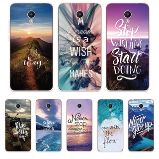 Ốp Lưng Meizu M3 M3S M5 M6 Note TPU mềm Case phong cảnh