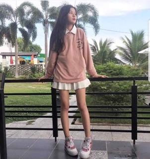 Áo thun dài tay form rộng 1