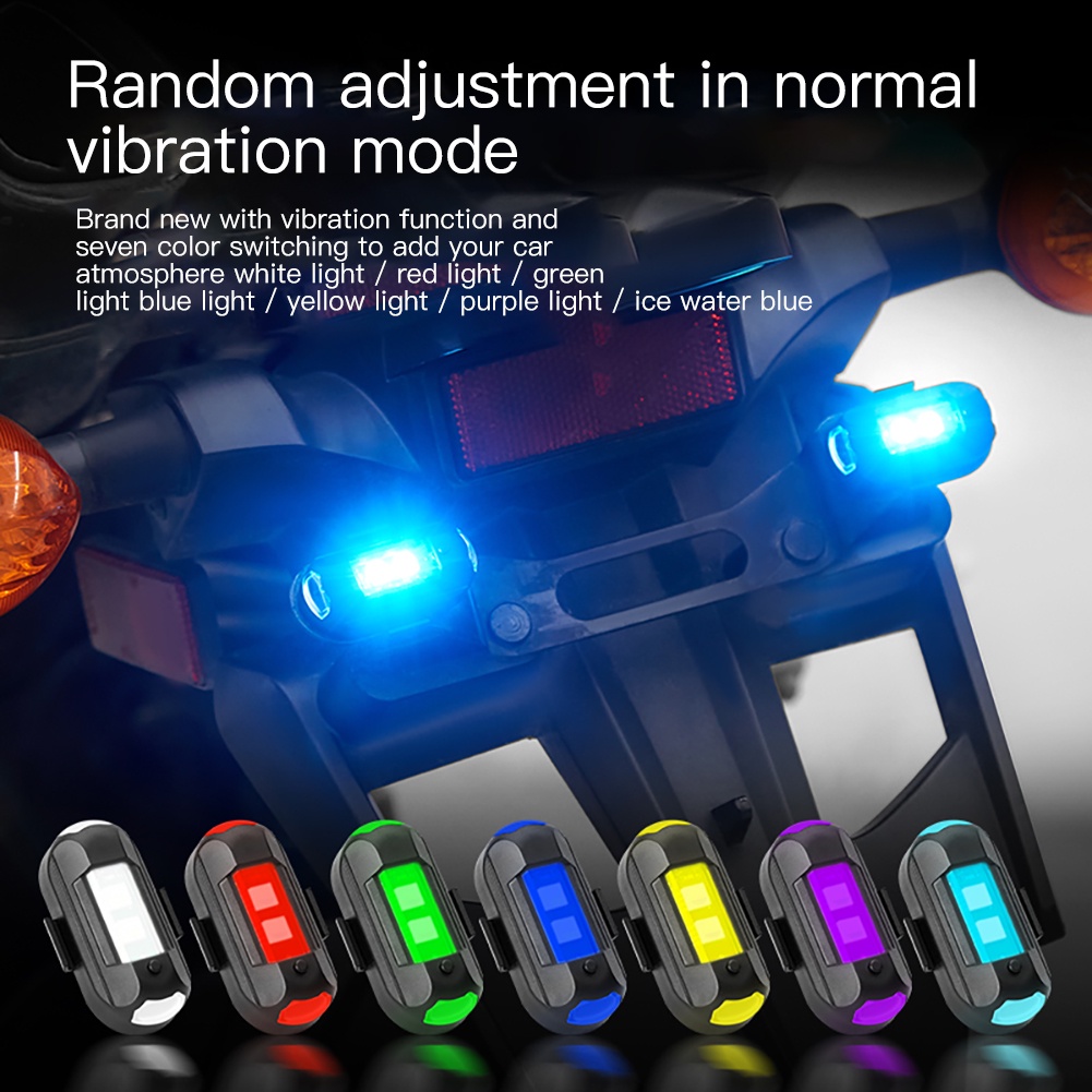 Nhấp Nháy Đèn LED Cảnh Báo Cổng Sạc usb Phù Hợp Cho Mô Hình Máy Bay / Xe Đạp / Xe Máy