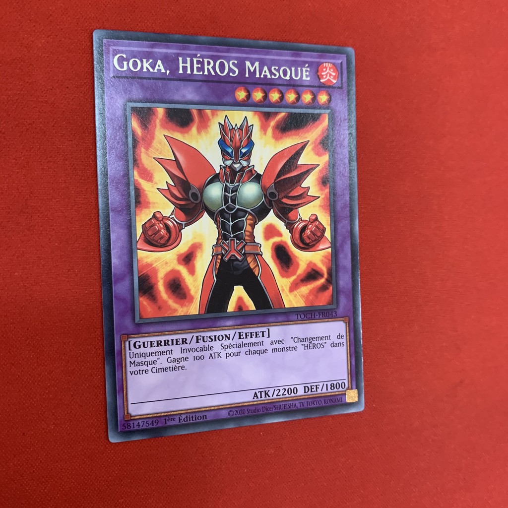 [EN-FR][Thẻ Bài Yugioh Chính Hãng] Masked HERO Goka