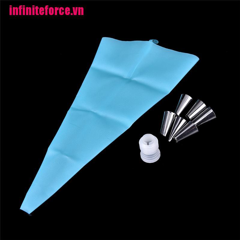 Dụng Cụ Bắt Kem Trang Trí Bánh + Kem Silicone