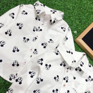 Áo sơmi Mickey Disney dư xịn