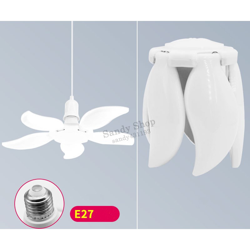 Đèn Led Hình Cánh Quạt 75W 5 Cánh Siêu Tiết Kiệm Điện bảo hành 6 tháng