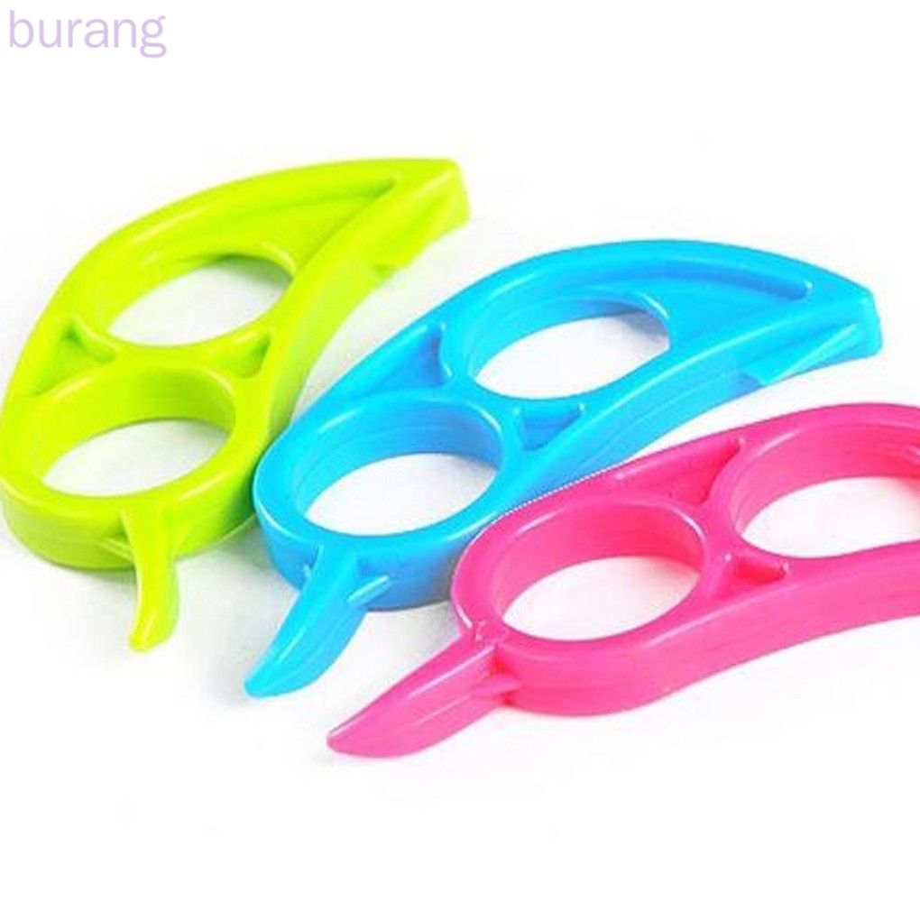 1/5 Dụng cụ gọt vỏ cam chanh xỏ ngón tay tiện lợi