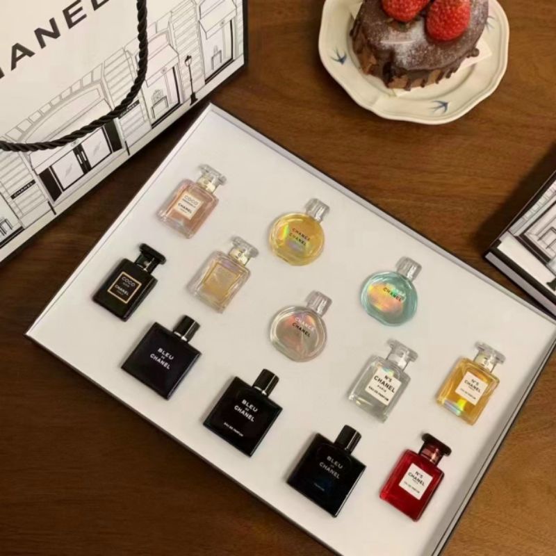 SÉT NƯỚC HOA MINI CHANE.L 12 chaix7,5ml