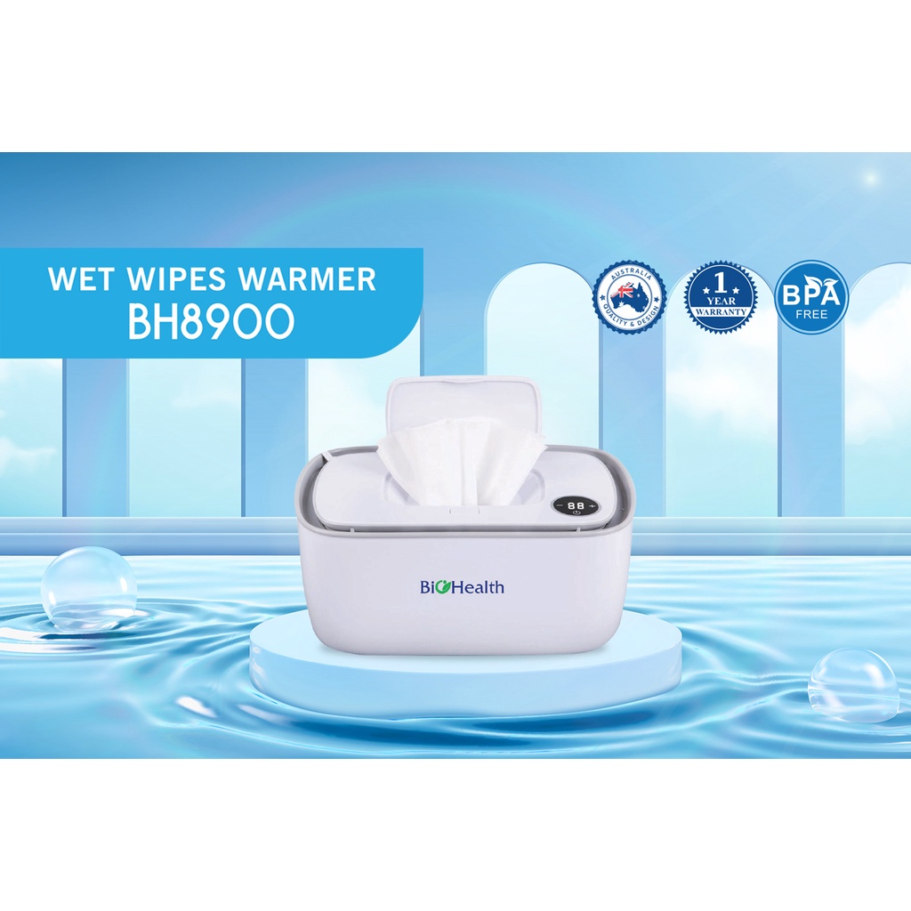 Máy Làm Ấm, Ủ Ẩm Khăn Ướt Đa năng - Có Thể Chứa Túi Khăn Ướt 80 Chiếc - Chính Hãng Biohealth BH8900