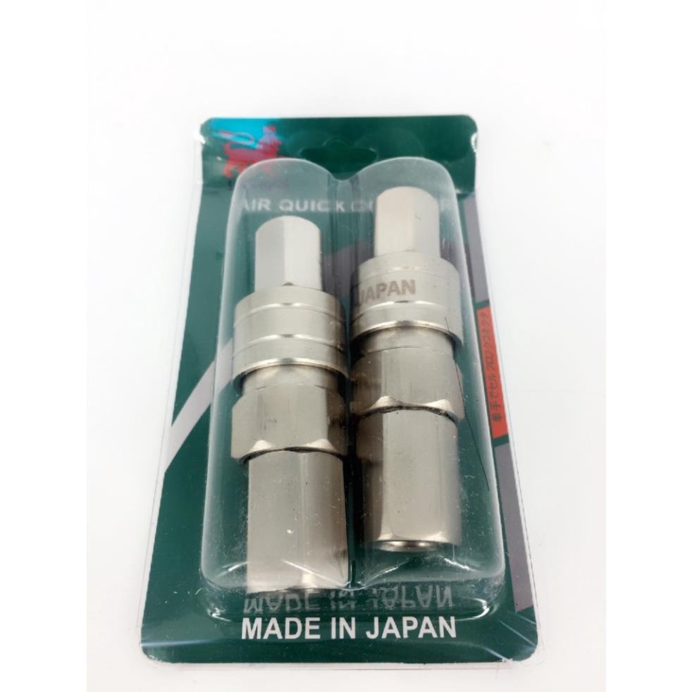 ĐẦU NỐI NHANH TỰ ĐỘNG JAPAN DÙNG HƠI KHÍ NÉN HÀNG CAO CẤP