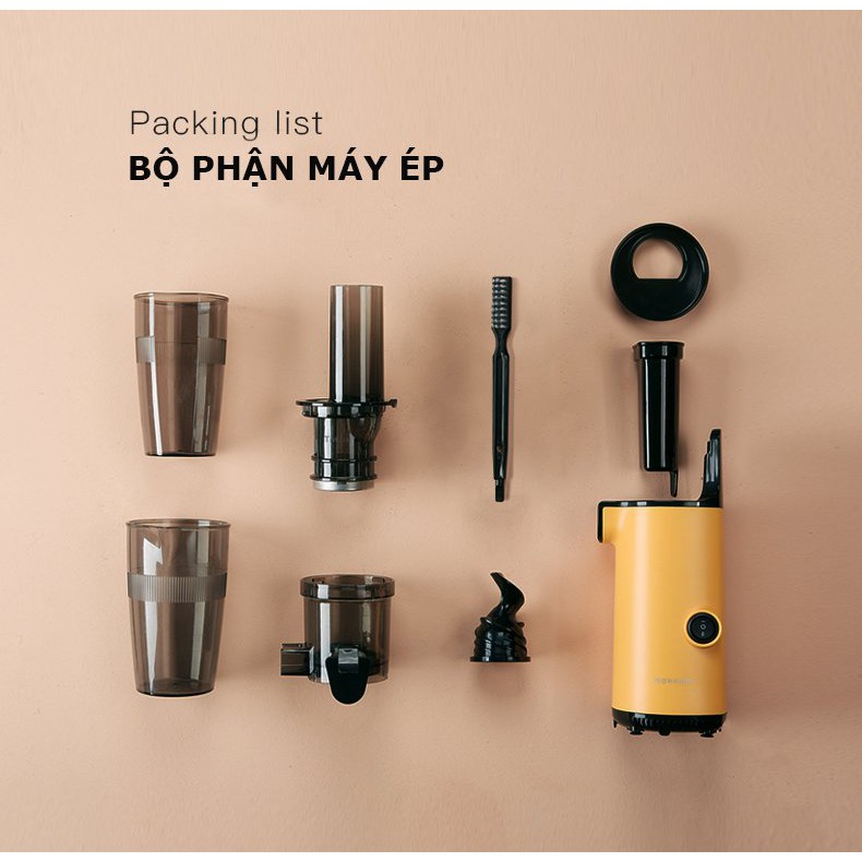 Máy ép chậm Mini Mokkom Chính Hãng