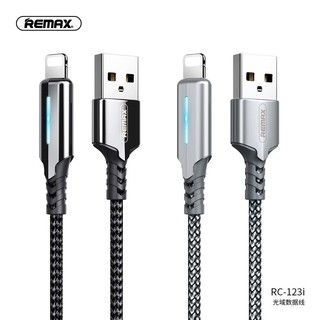 Dây sạc  iphone tự ngắt khi sạc đầy Remax Rc-123i cho iphone - hàng chính hãng ( BH vàng )