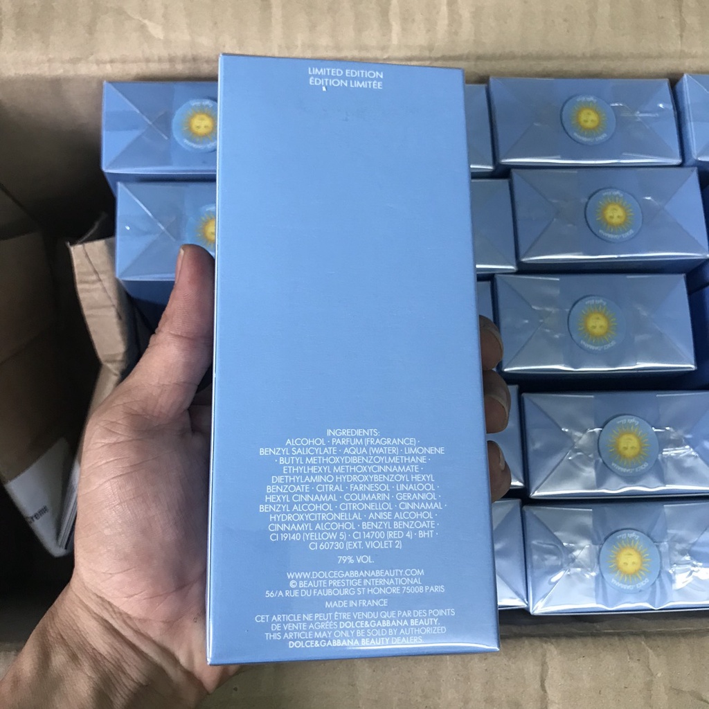 Nước hoa Nữ D&G Light Blue SUN Pour Femme EDT 100ml | BigBuy360 - bigbuy360.vn