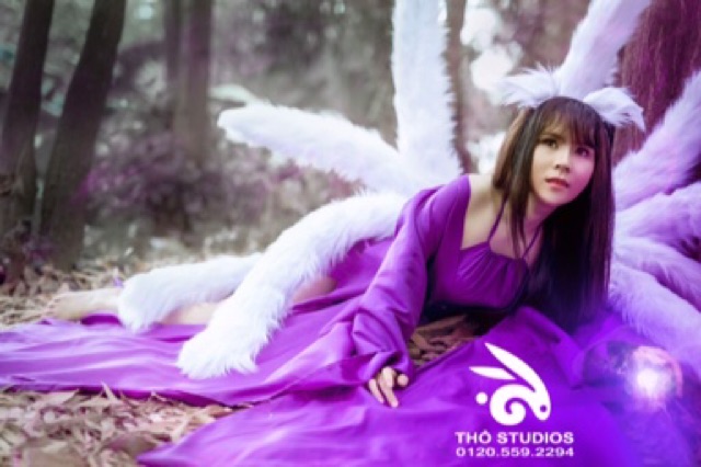 Cosplay Bộ tai + 9 đuôi hồ ly (hình thật Shop chụp) | BigBuy360 - bigbuy360.vn
