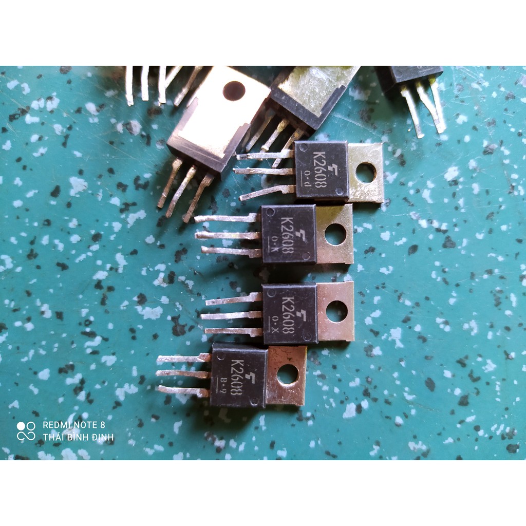 10 CON MOSFET K2608 LƯNG ĐỒNG XỊN