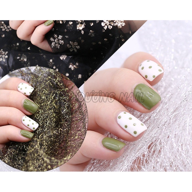 Ren lưới decor chụp mẫu nail size 70cm x 70cm