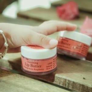 Lip Butter - Dưỡng môi hồng Auravedic hũ 8g