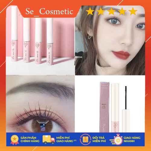 Mascara siêu mảnh tơi mi Lameila Skinny Microcara vỏ hồng Se_cosmetic | BigBuy360 - bigbuy360.vn