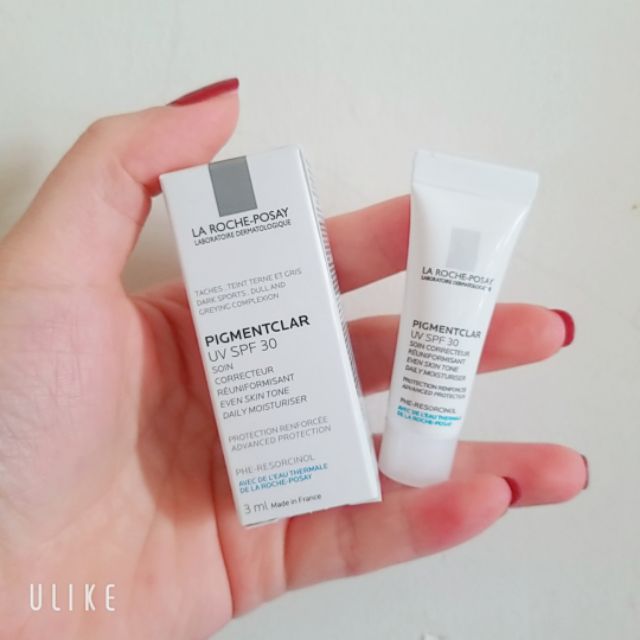 [Mini] Kem dưỡng trắng da và đều màu da La roche posay Pigmentclar UV SPF 30