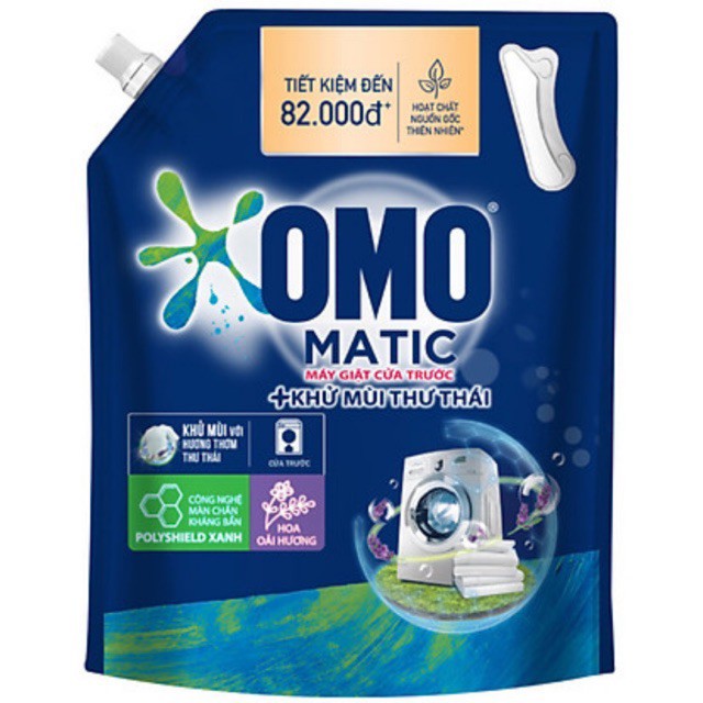 Nước giặt Omo matic khử mùi thư thái 3,6kg