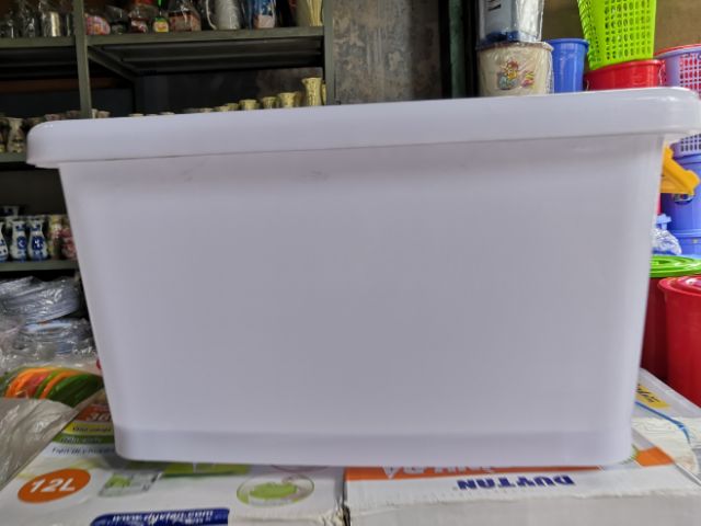 Thùng nhựa duy tân có bánh xe 30l