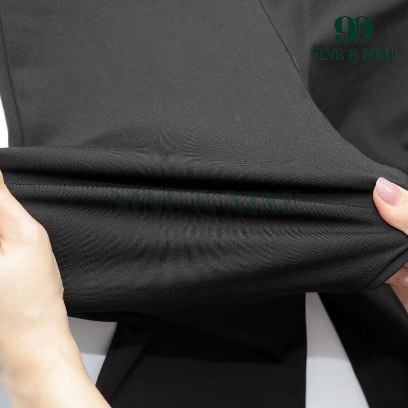 [Sale 50%]Quần ống loe lưng cao siêu hách dáng dài 100cm mã 400