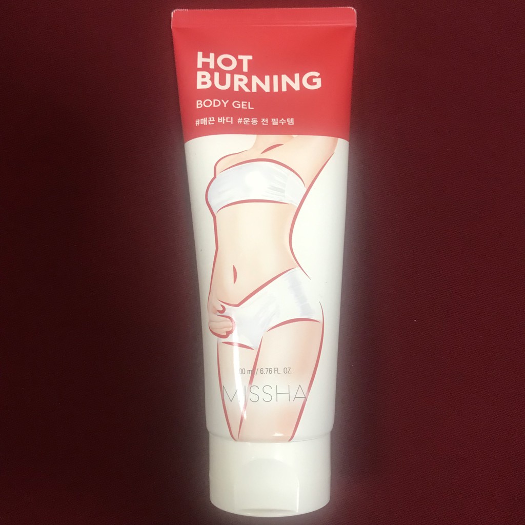 [SALE] [CAM KẾT 100% CHÍNH HÃNG] Gel Tan Mỡ Missha Hot Burning Body Gel 200ml Hàn Quốc