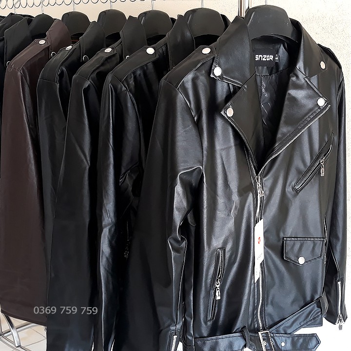 Áo Khoác Da Nam Biker Jaket