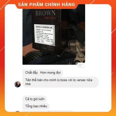 Nước Hoa Nam Cao Cấp Dark Brown 80ml Nước Hoa Nam Thơm Lâu 8h
