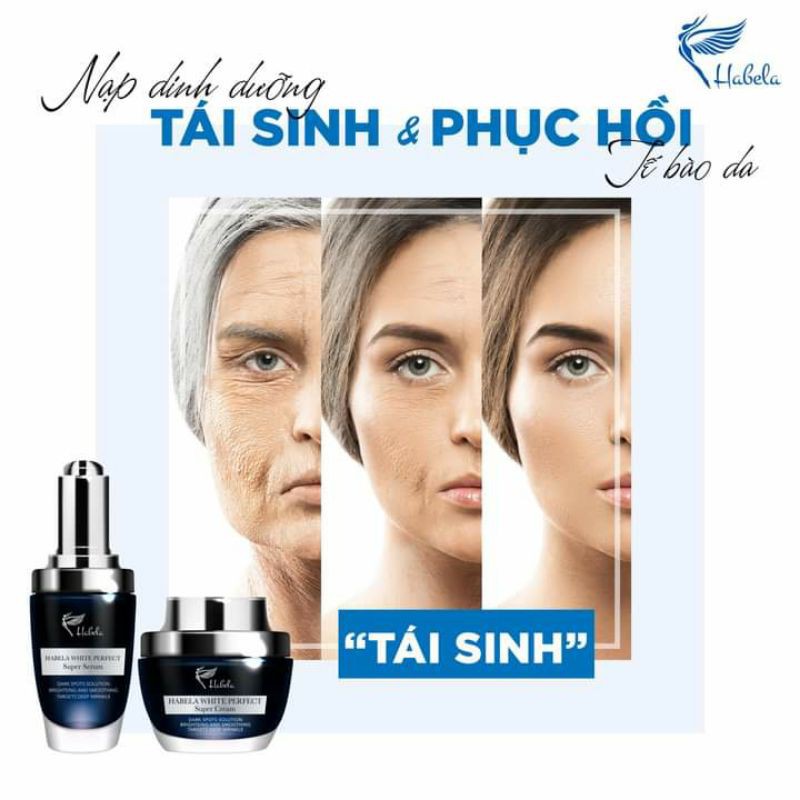 Kem nám và dưỡng da Habela White Perfect | BigBuy360 - bigbuy360.vn