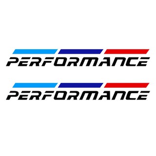 Bộ 2 tem dán cửa xe ô tô Performance