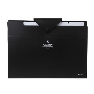 5 layer Expanding File Folder Organ Bag A4 Organizer Paper Hold Document Folder