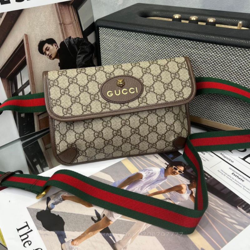 Túi đeo bụng nam&amp;nữ dành cho bạn trẻ năng động sz24x17cm fullbox