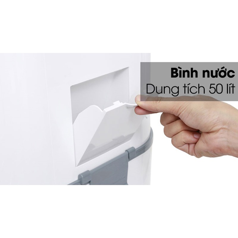 Quạt điều hòa Midea AC200-17JR - Tặng kèm 2 cục đá khô giúp máy làm mát sâu hơn