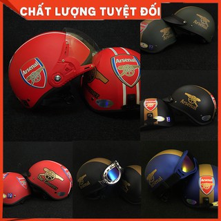 Mũ bảo hiểm bóng đá Arsenal | Nón bảo hiểm Arsenal