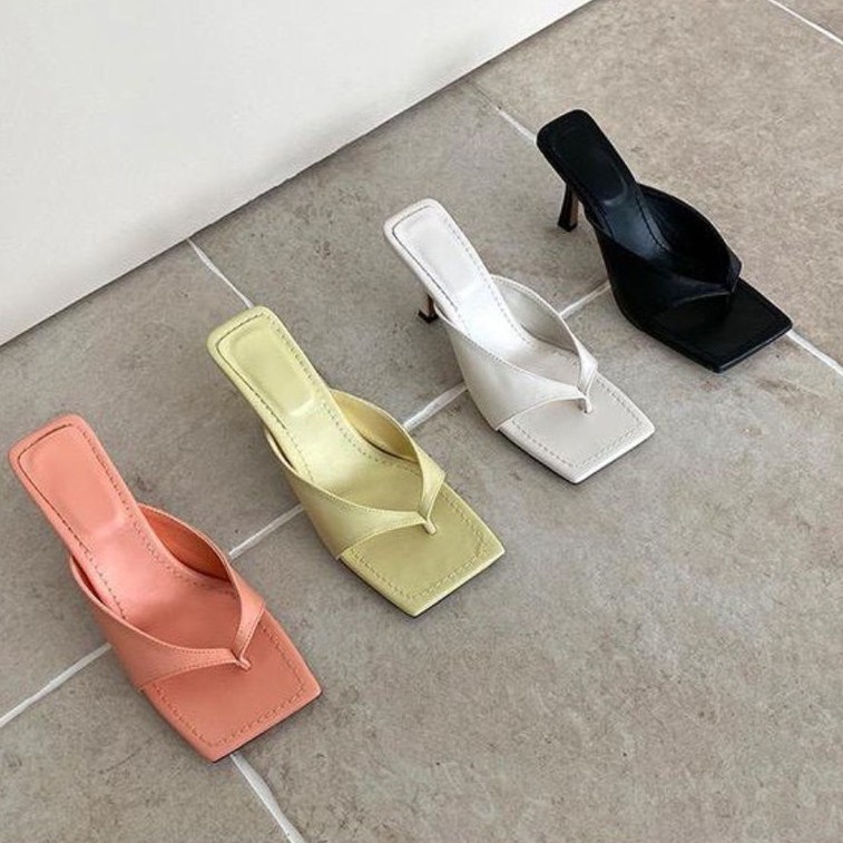 Guốc nữ thời trang 7p đẳng cấp LCG17 có 2 màu trắng và đen