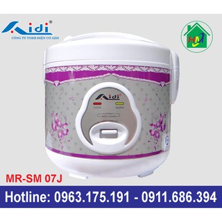 Nồi Cơm Điện Aidi MR-SM07J 1.2L